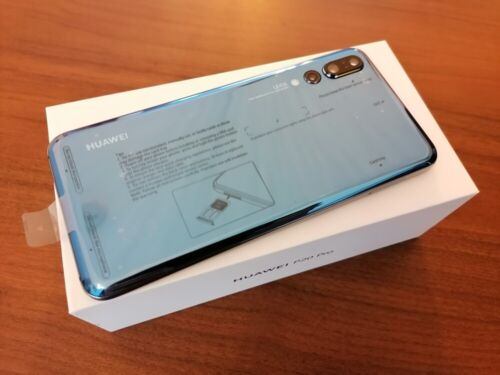Huawei P20 Pro 128 Go bleu minuit DUAL SIM / 36 mois (3 ans) sous garantie - Photo 1/6