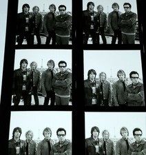 JON BON JOVI 8.5x11" BLACK & WHITE CONTACT SHEET PHOTO BW PROOF METAL ROCK B&W A