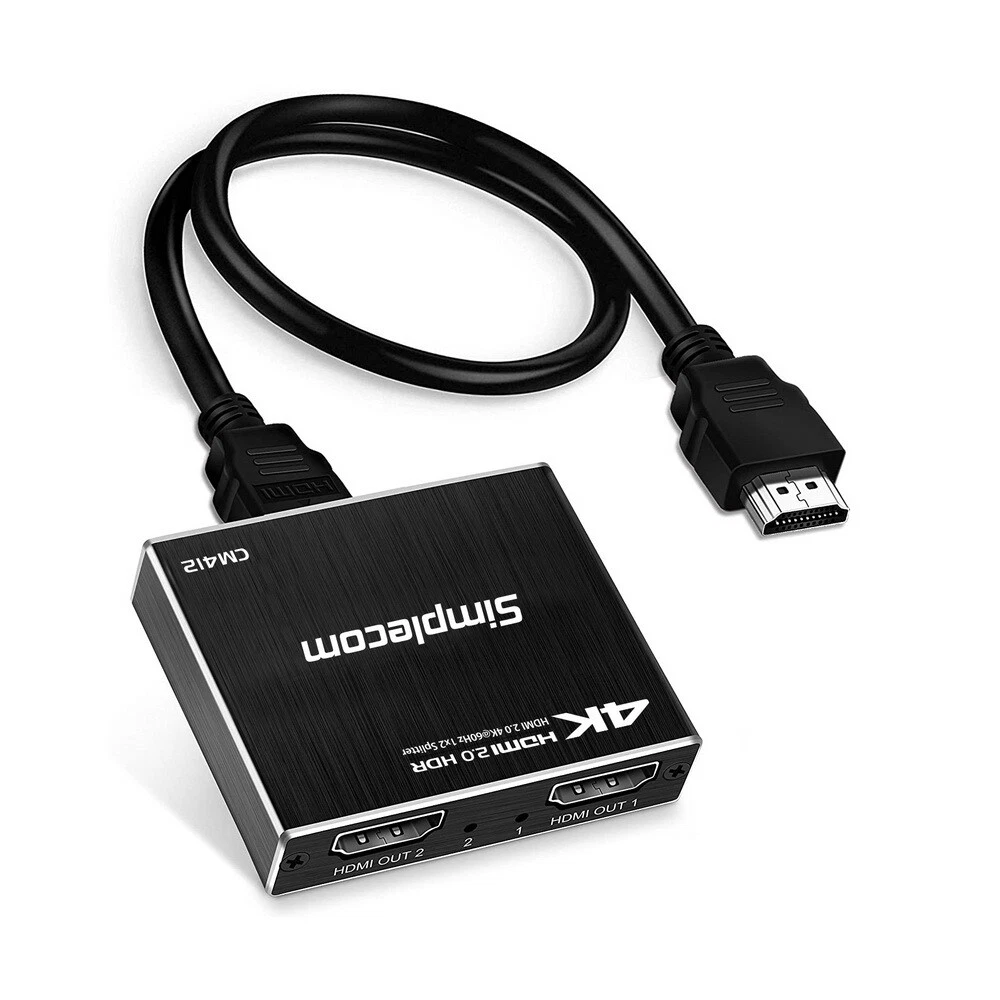 Cable hdmi splitter 1x2 duplicador hot sale