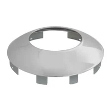 chrome front hubdometer semi truck hub cap universal 1" lip polished new 10774