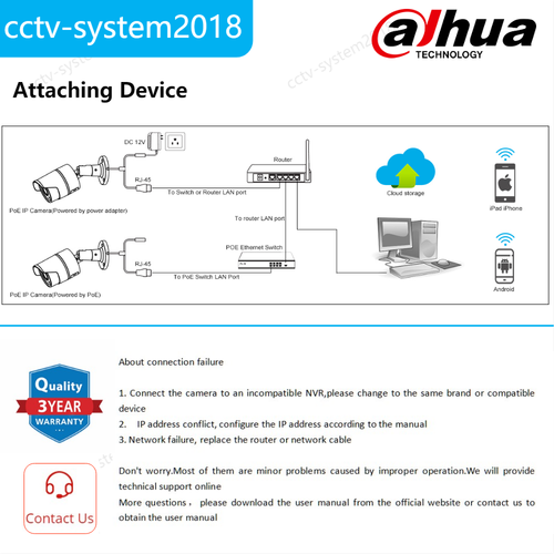 DAHUA 8MP IP Camera Starlight IPC-HFW2831S-S-S2 POE Security Cameras IR CCTV - Picture 10 of 18