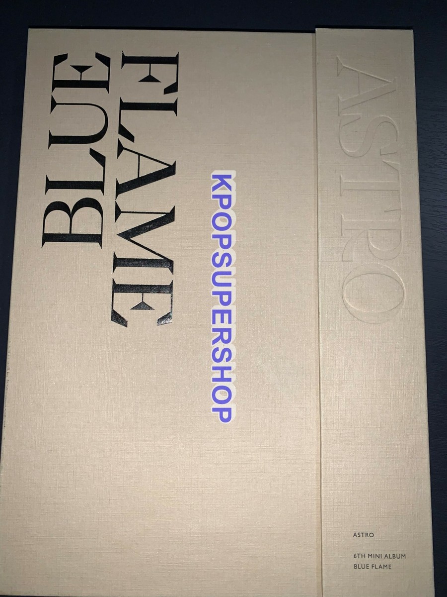 Astro 6th Mini Album Blue Flame The Book Ver. Autographed Signed
