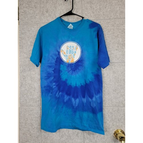 T-shirt Vintage The Simpsons 'Sorry Or Whatever' Tie-dye Jaune - Taille M - Années 90
