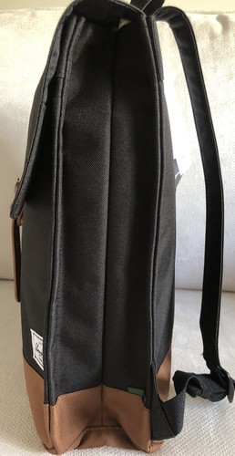 Herschel Eco City Medium Backpack In Black And Brown - Picture 4 of 18