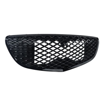 Silscvtt Front Grille Gloss Blk For Genesis GV70 Sport 2022-2023 W/Camera Hole