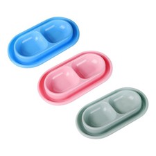 Cat Food and Water Bowl Set Cat Feeding Bowls Cat Food and Water Feeder for