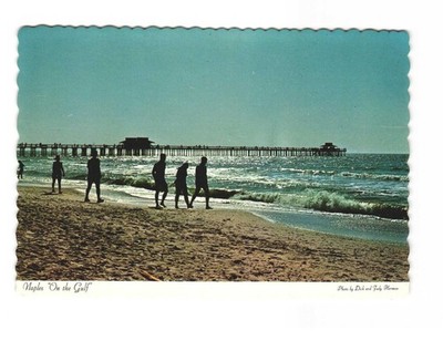 Naples on the Gulf Naples FL vintage postcard unposted