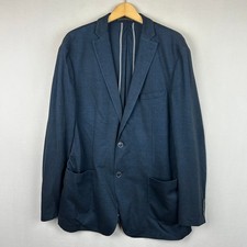 Johnnie-O Hoffman Performance Stretch Sport Coat Blazer Navy Blue Men's Size 46L