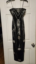 Women's Fashion Nova Dolce Maxi Dress - Black Size Small
