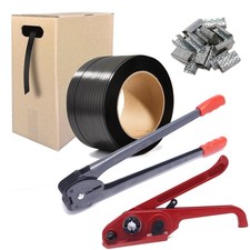Heavy Duty Pallet Poly Banding Strapping Kit - 3500ft PP Band, 1 Tensioner,20...
