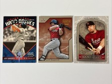 Jeff Bagwell 1998 Leaf Hard Drives /2500 & 2001 Signatures & Bound For Glory