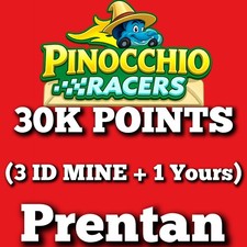 30.000 PUNKTE jedes Rennen verfügbar (90.000...