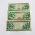 Series of 1914 $5 Federal Reserve Horse Blanket US Note NR Lot of 6 #C921-4 — photo 4