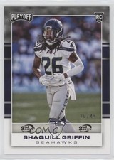 2017 Panini Playoff Rookies 2nd Down 26/49 Shaquill Griffin #283 ez4