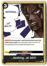 ...Nothing...at All!!! OP06-096 Common Wings of the Captain One Piece Near Mint