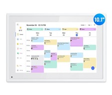 Digital Calendar, 10.1 Inch Smart Electronic Desk Calendar Chore Chart, Tou...