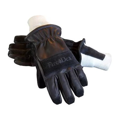 Fire-Dex G2nmd Leather Glove, Knitwrist Cuff
