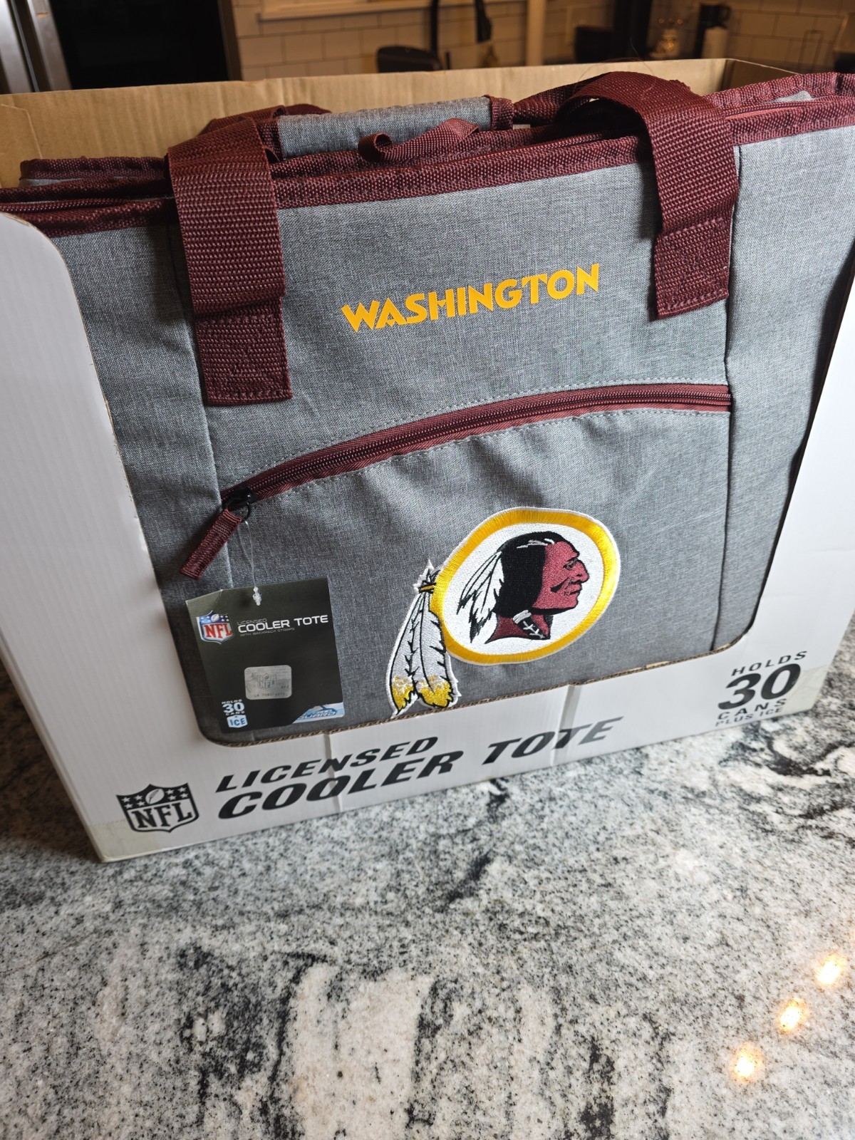 Nuevo con etiquetas Raro De Colección Washington Redskins Commanders Enfriador NFL Rawlings 30 Latas
