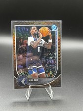 2025-26 Bowman Chrome Basketball #BCV-104 Naz Reid REPTILLIAN REFRACTOR