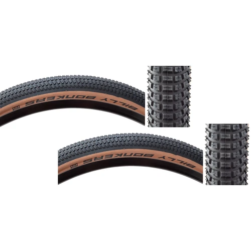 Pack of 2 Schwalbe Billy Bonkers Tire - 26 x 2.1, Clincher, Wire, Tan, K-Guard