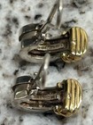 TIFFANY & CO ATLAS EARRINGS 18K GOLD 925 SILVER CLIP ON HUGGIE EARRINGS — photo 5