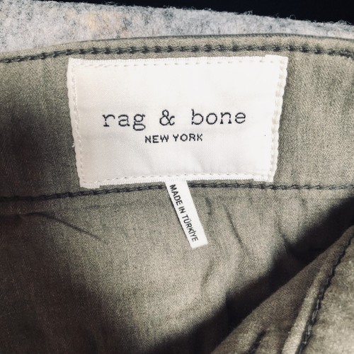 Rag & Bone Pants Mens 32/31 Shadow Green Fit 2 Slim Stretch Chinos PO-00057602 - Picture 4 of 13