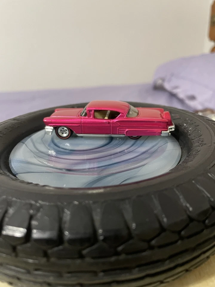 HOT WHEELS 58 CHEVY IMPALA PROTOTIPO CONTINENTAL TEST SPECTRA ROSA/SIN TAMPO RARO Foto 2 de 4