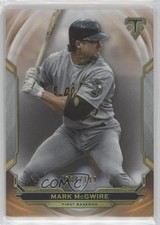 2019 Topps Triple Threads Amber 34/199 Mark McGwire #47 6f7