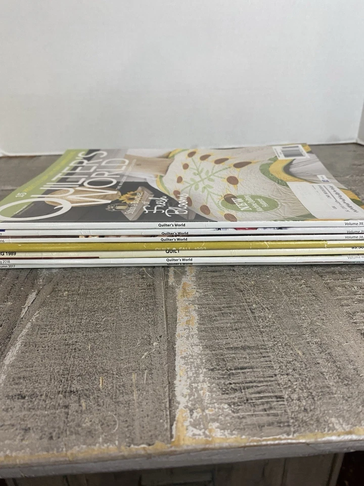 Quilters World Magazines And Quilts 5 Of QW And 2 Quilts #148 - Image 2 of 4