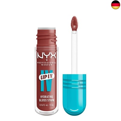 NYX Professional Makeup Feuchtigkeitsspendender Lipgloss und Lip Stain, Bis zu