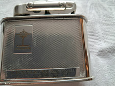 Karl Wieden-Tischfeuerzeug mit Hebelarm-Größe 8x7,5 cm-von 1930- Werbeaufschrift