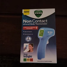 Vicks VNT275US Non-Contact Thermometer - Blue