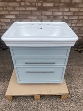 EX DISPLAY ETOILE WALL HUNG UNIT AND BASIN IMPERIAL BATHROOMS 
