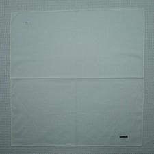 CHRISTIAN DIOR Monogram Jacquard Cotton Mini Scarf Pocket Square 18" X 18" Q821