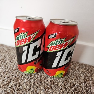 Mountain Dew Cherry Ice Discontinued RARE MINT CONDITION EXP 12/19