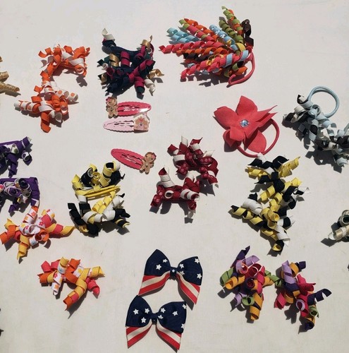 Gymboree Hair Curly Lot Clip Pony Vintage - Picture 4 of 7