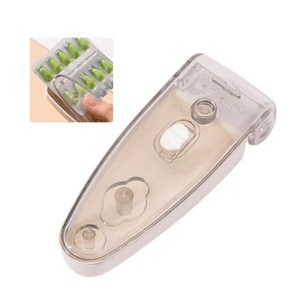 Compact Pills Divider Storage Compartment Daily Medication Aid Portable Design