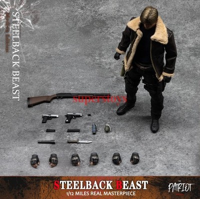 Presale Patriot Studio 1/12 Steelback Beast RPD Officer Leon RE4