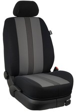 Mercedes CLK W208 Coupé Maß Sitzbezüge Schonbezug KOMPLETT: Race/schwarz