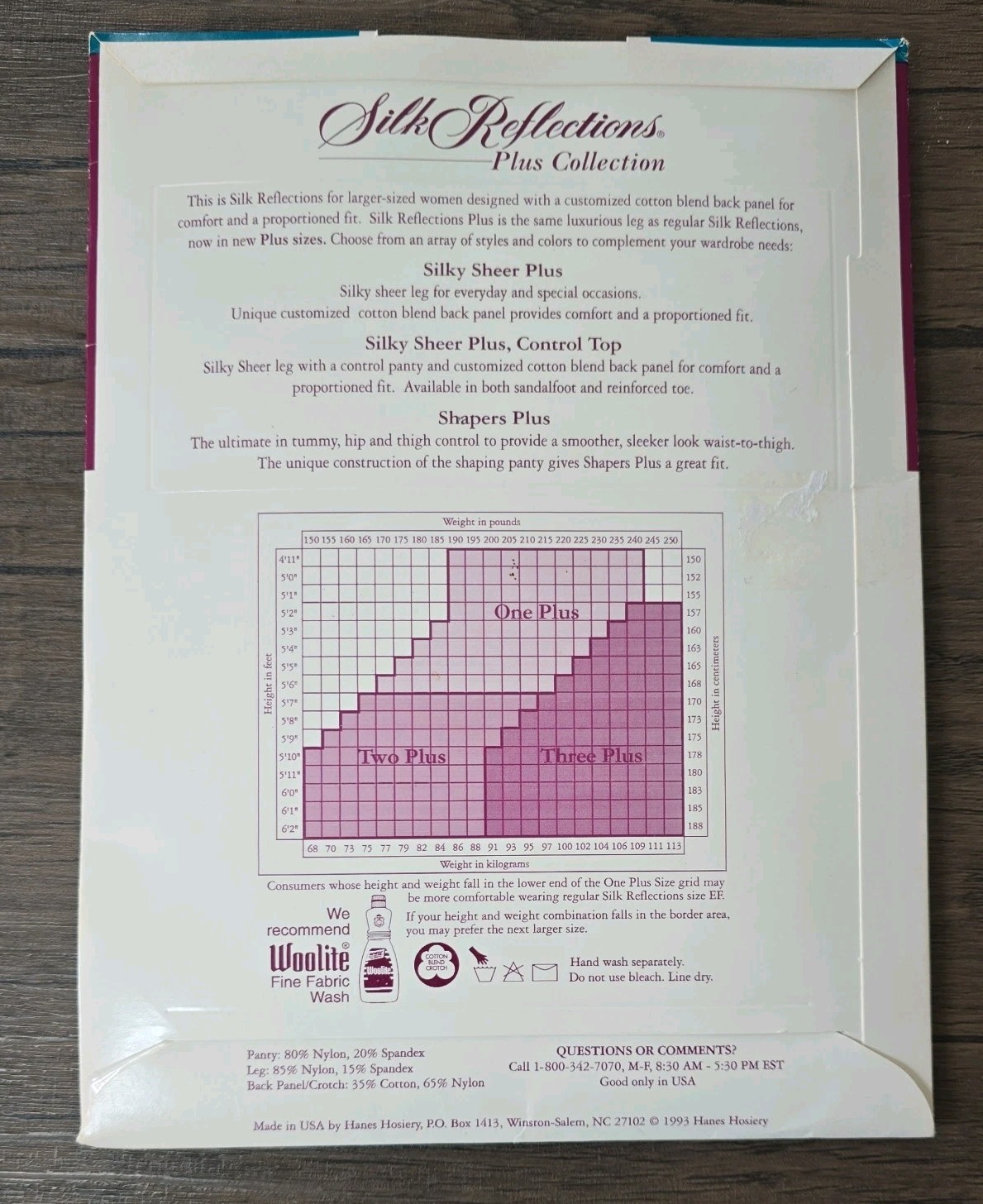 Hanes Silk Reflections Plus Pantyhose Little Color Queen 3+ Size Control Top NWT