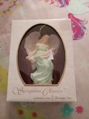 Seraphim Classics Angel Laurice Wisdom's Child Roman Ornament #77493 - NIB