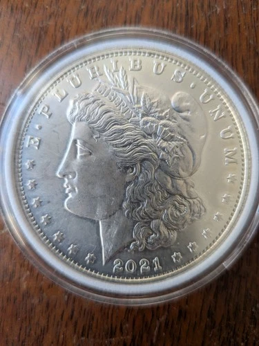 Photo of a 2021-S Morgan Dollar from an eBay listing that sold on Jul 8, 2026