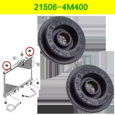 Pair Radiator Mount Rubber Bushing 2Pcs for Nissan X-Trail T30 T31 T32 Rogue S35