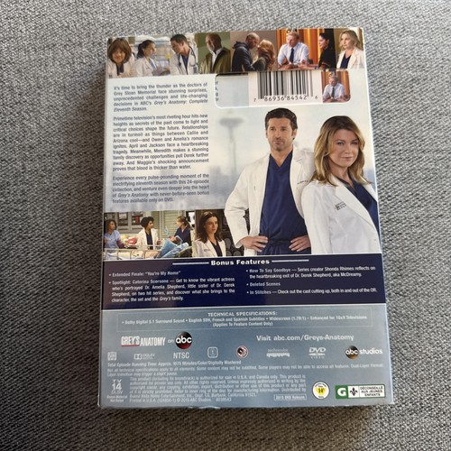 Grey's Anatomy: Komplette elfte Staffel (DVD, 2014) - Bild 2 von 2