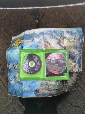 CIB with map The Witcher: Wild Hunt - Microsoft Xbox One