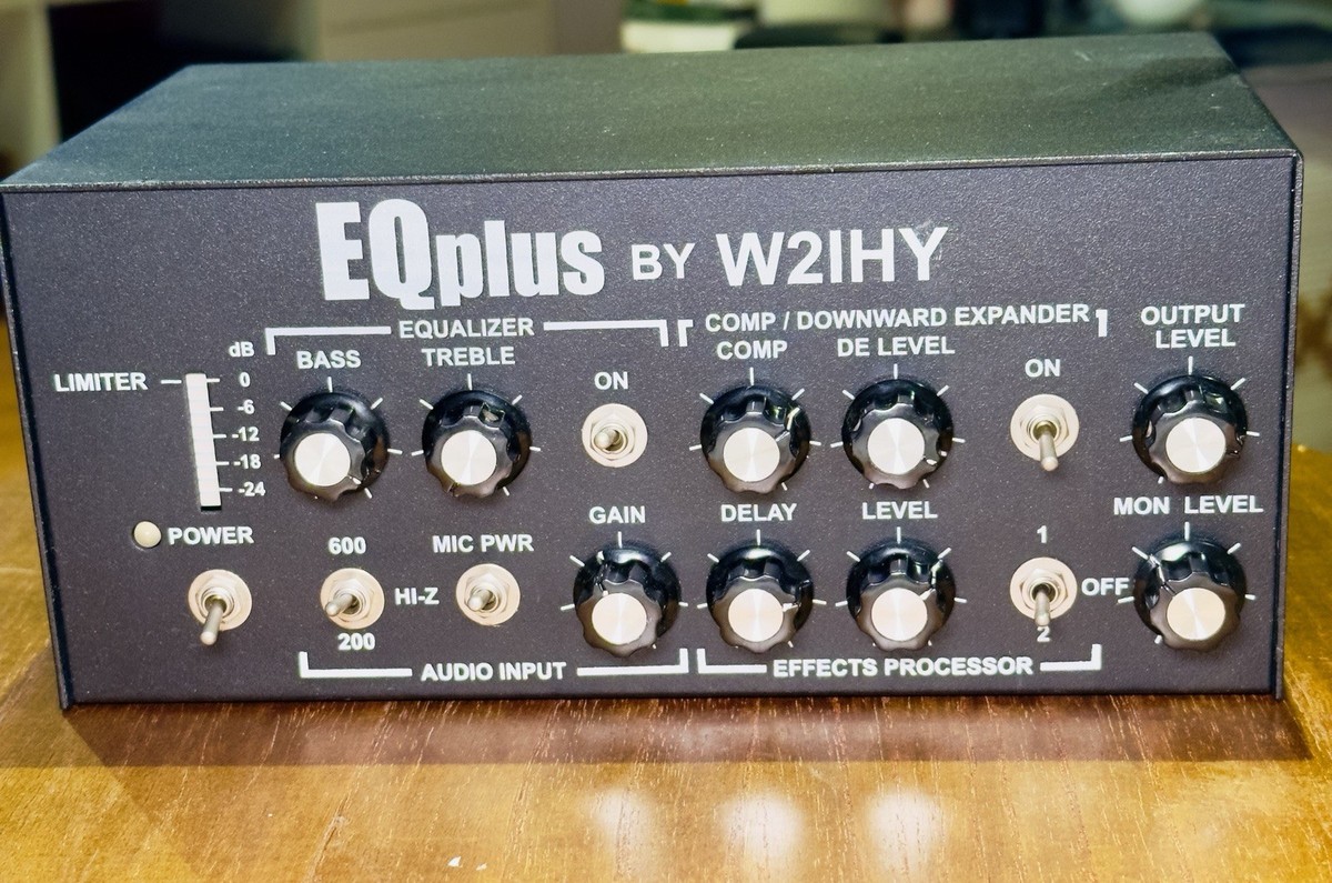 W2IHY EQPLUS Ham Radio Audio Processor with Power Supply | eBay