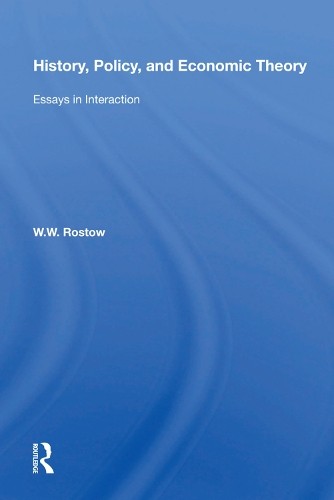 History, Policy, And Economic Theory - 9780367003630