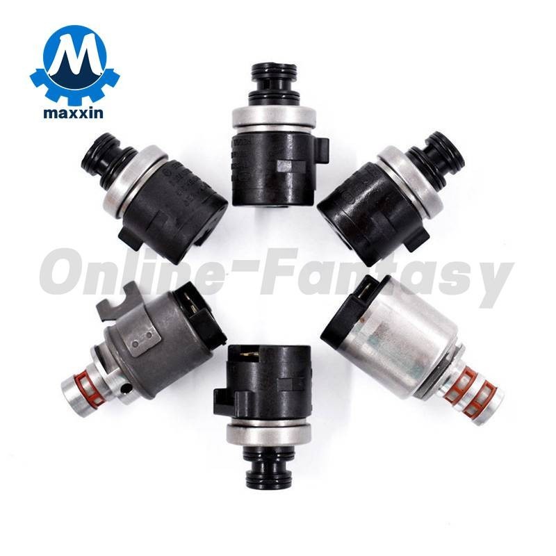 OEM 6PCS 4R44E 4R55E 5R55E Transmission Shift Solenoid For Ford Ranger Explorer