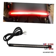 Universal 8 Flexible Led Light Strip Bar With Tail Brake Stop Turn Signals
