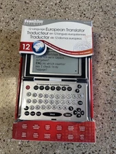 Franklin FR-TVH12 12-Language Global Translator-NIB NEW SEALED